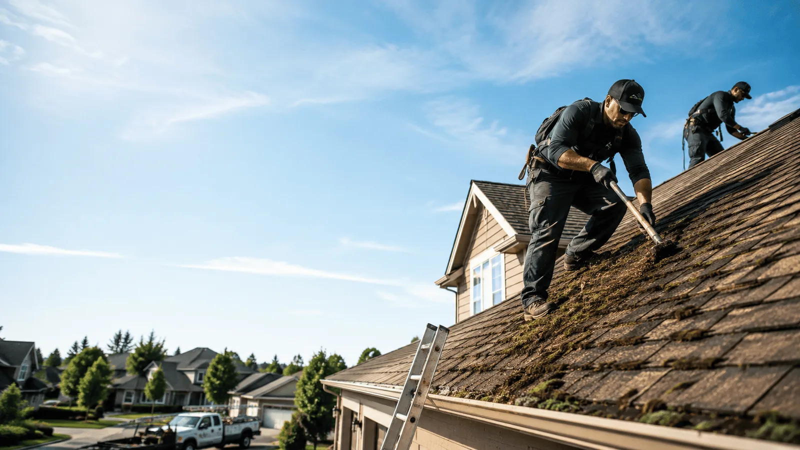 Roof Moss Removal in Mcdonough, NY near me